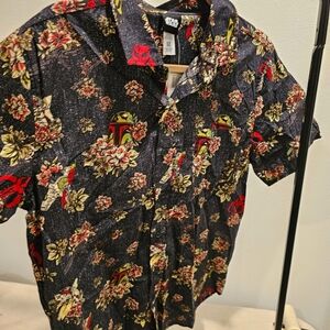NWT 🏷 Star Wars Boba Fett Button up